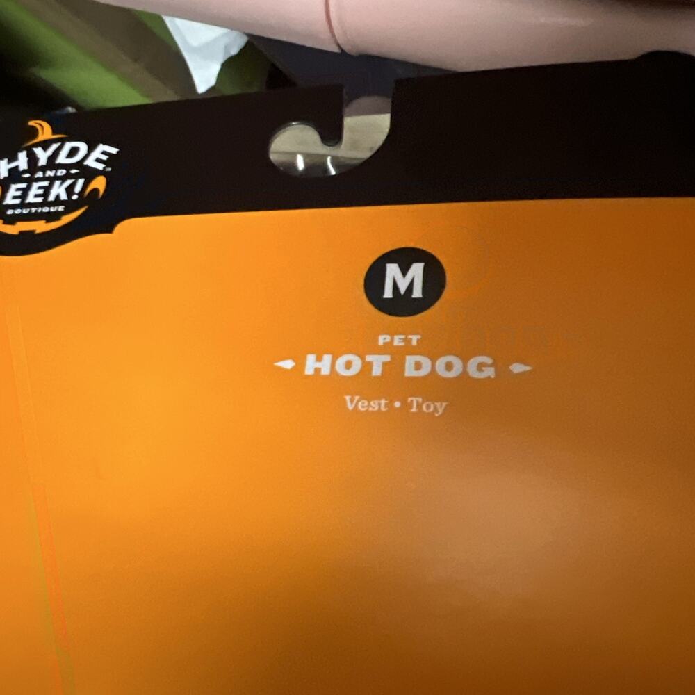 Target Hyde & Eek! Medium M Pet Hot Dog Halloween Costume New - Picture 4 of 6